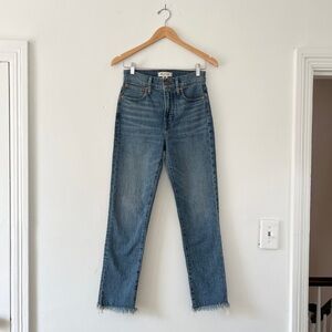 Madewell NWT 24 The Perfect Vintage Jean Ainsworth Wash